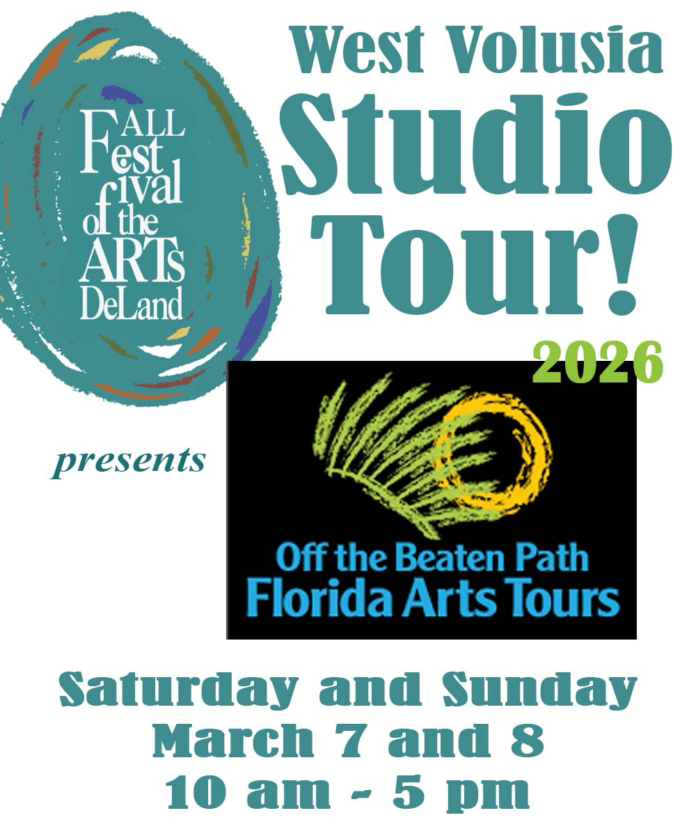 Off the Beaten Path Florida Arts Tours WEST VOLUSIA TOUR 2026